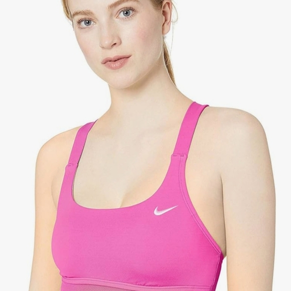 Nike brand one-piece swimsuit, pink, size M - Picture 2 of 10